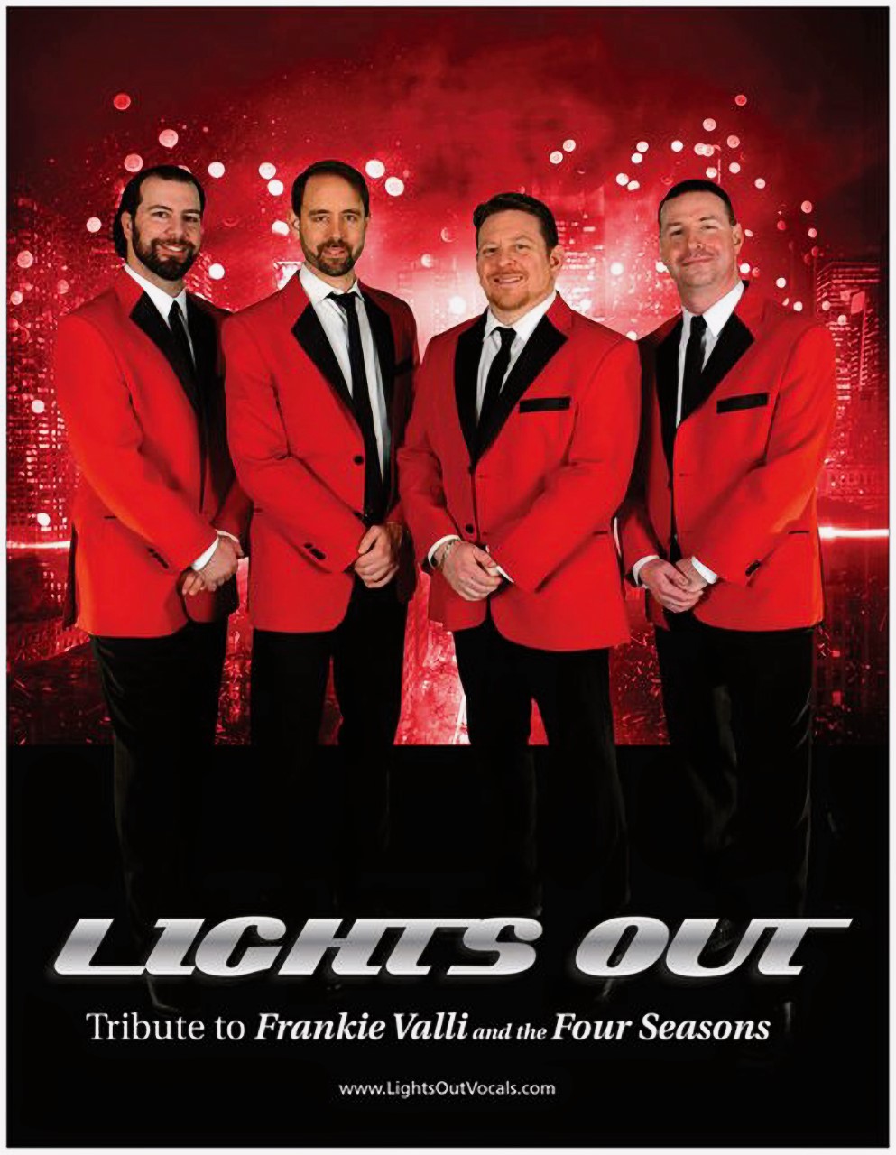 Lights Out Tribute to Frankie Valli & the Four Seasons
